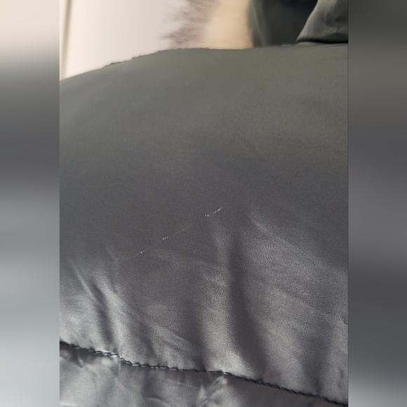 Gap Long Midi Length Olive Green Puffer Jacket - Picture 12 of 13